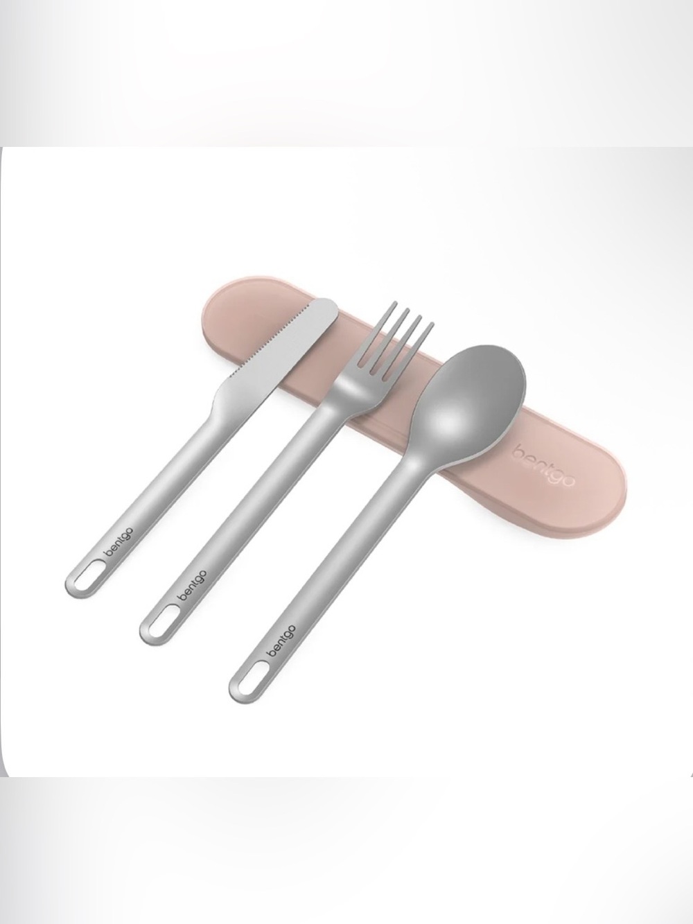 NEW Bentgo Stainless Steel Travel Utensil Set & Reusable Ice Packs (4-Pack)